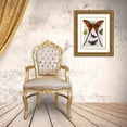 thumbnail image 3 of Fab Funky 20x24 Gold Ornate Wood Framed with Double Matting Museum Art Print Titled - Moth Plate 1, 3 of 4