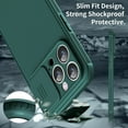 thumbnail image 6 of iPhone 14 Pro Max Case Magsafe, iPhone 14 Pro Max Camera Protection Case [Support Magsafe Charger] with Slide Lens Cover,Slim Magnetic Case for iPhone 14 Pro Max 6.7" Green, 6 of 9