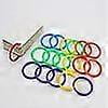 thumbnail image 5 of 50pcs Colorful Circle Ring Scrapbook Binding Buckle Hoop Binder Rings For Loose Leaf, 15/20/28/40mm, 5 of 5