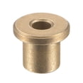 thumbnail image 2 of Unique Bargains 4x8x10mm Roulements à Bride Bronze Fritté Bague Auto-Lubrifiante 2 Pack, 2 of 5