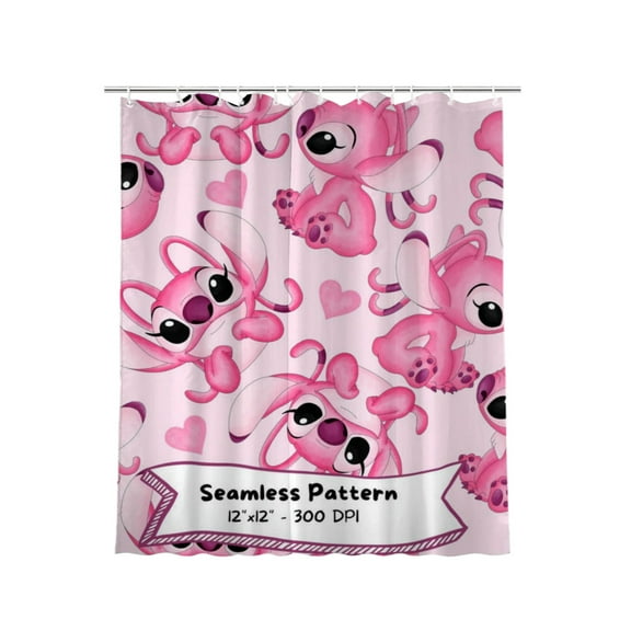 Stitch Shower Curtain Bathroom Decoration Bath Curtain Waterproof Shower Curtain Home Decor