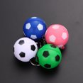 thumbnail image 4 of KAKOWELY 9 llaveros de fútbol de PU con colgante para niños (color aleatorio), 4 of 4