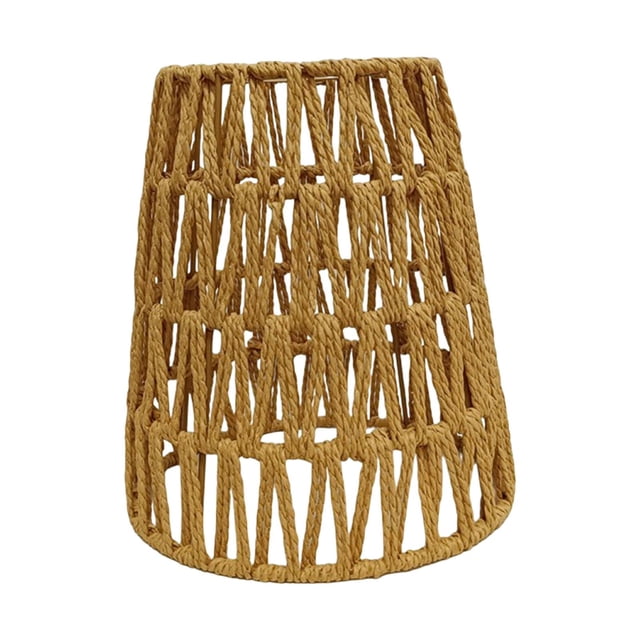 Pantalla de lámpara colgante,Pantalla para lámpara colgante,cubierta para lámpara,pantalla tejida,Pantalla de lámpara colgante rústica,Accesorios decorativos para lámparas de hogar