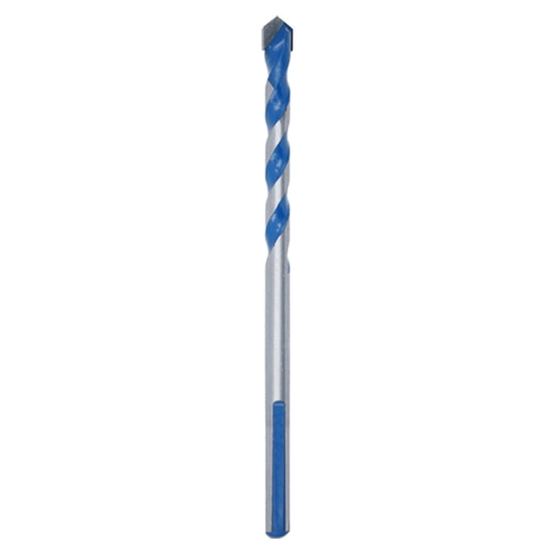 Kenally Broca helicoidal triangular, juego de perforación multifuncional, suministros de carpintería, azul para baldosas de cerámica, Herramientas y ferretería 8 mm