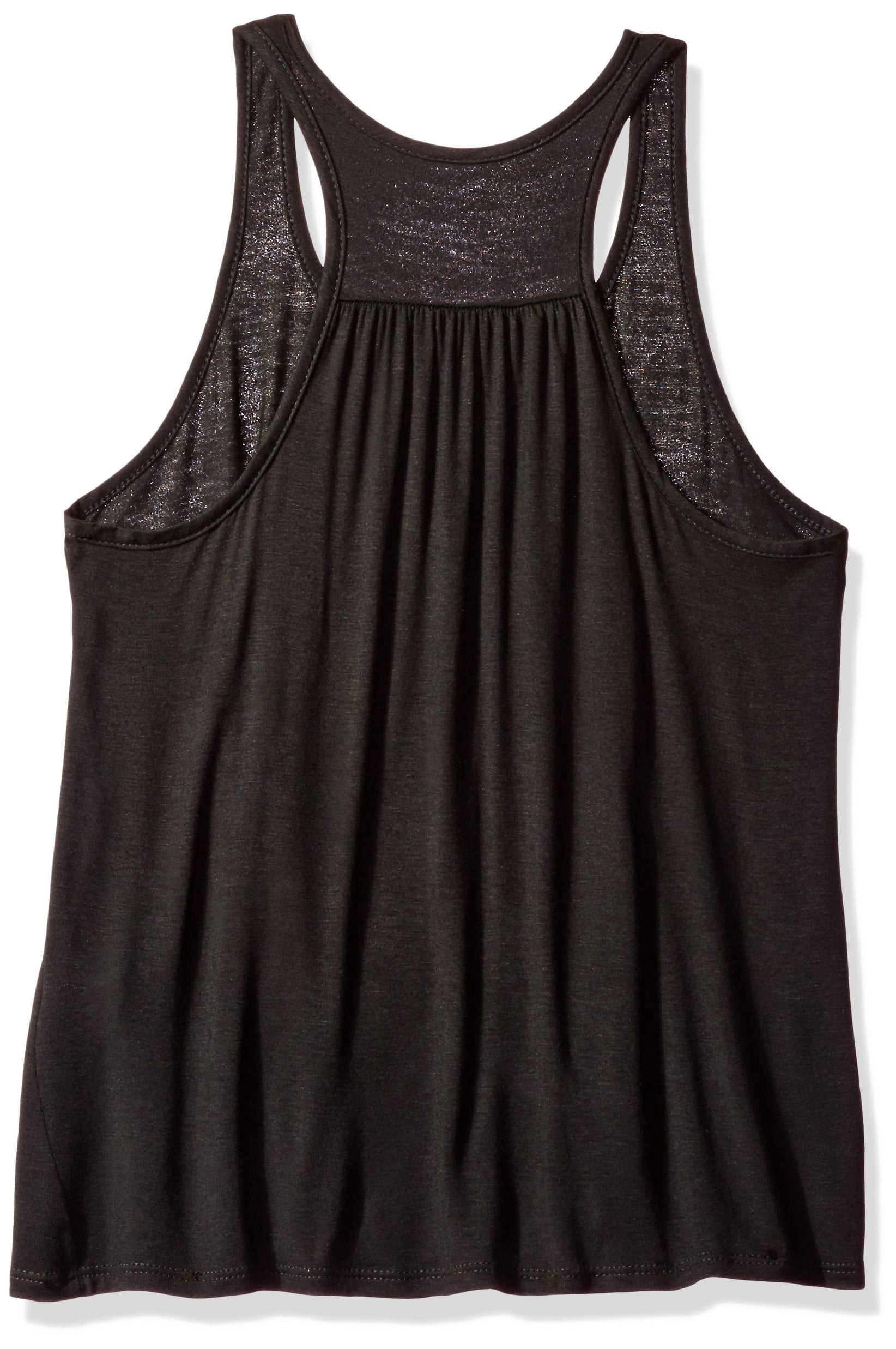 Women's with Floral Skull Flowy Racerback Tank Top