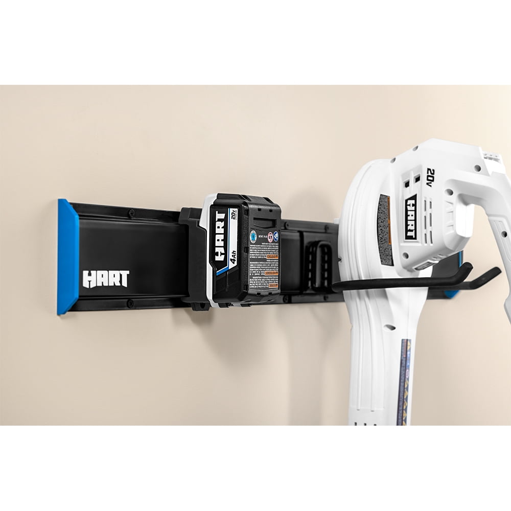 HART Single Port 20-Volt Battery Holder - Compatible with HART Garage Storage System