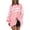 Pink, variant on Yuhangmm Womens Hoodies Pullover Womens Oversized Striped Sweatshirt Long Sleeve Crew Neck Casual Pullover Tunic Tops with Cozy Warm Material Pink XXXL