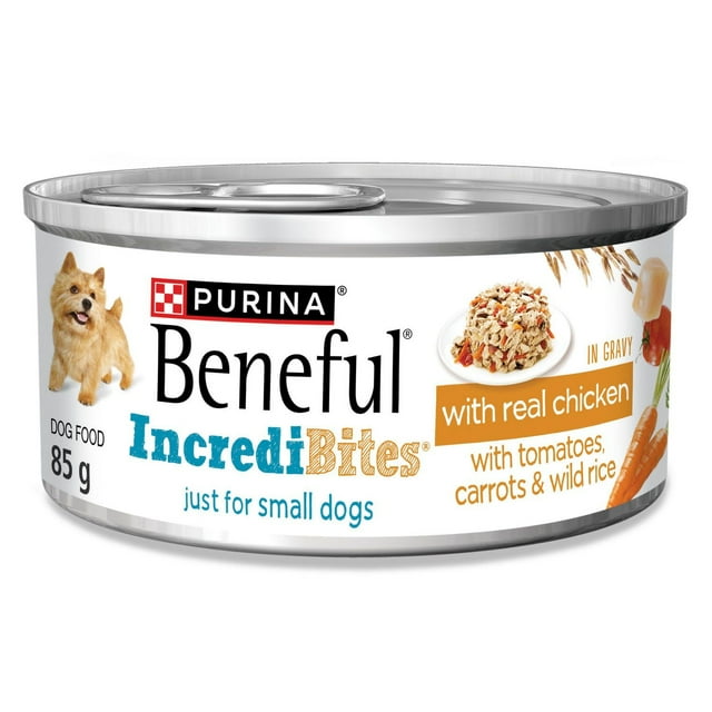 Beneful IncrediBites with Real Chicken in Gravy, Wet Dog Food 85 g