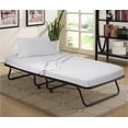 thumbnail image 4 of Gilbins Jersey Knit 3 Pc. Cot Size Camp Sheet Set (Twin Size 39"X75", White), 4 of 10