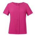 thumbnail image 1 of Brook Taverner - Camisa de manga corta modelo Verona para mujer (Fucsia) Brook Taverner UTRW5380_fuchsia, 1 of 1