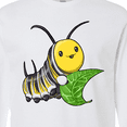 thumbnail image 4 of Inktastic Monarch Butterfly Caterpillar Cute Baby Insect Long Sleeve T-Shirt, 4 of 5