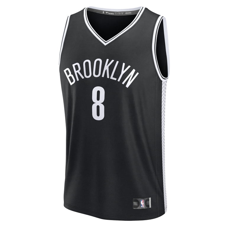 Men's Fanatics Egor D-min Black Brooklyn Nets Fast Break Replica Jersey -  Icon Edition - Walmart.com