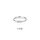 thumbnail image 4 of 1pc opean And American Style Simple Fashion Gold Stainless Steel Alphabet Ring For Men And Women, Daily Wear, 4 of 4