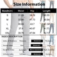 thumbnail image 3 of Uwinwear Men's Golf Pants Stretch Work Dress Comfy Pants Lightweight Quick Dry Long Pants Casual Trousers with Pockets,Black,L, 3 of 5