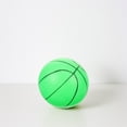 thumbnail image 3 of OUNONA Inflatable Glow Basketball Green PVC Material Easy to Carry for Outdoor and Room Basketball, 3 of 6