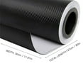 thumbnail image 4 of 3D Carbon Fiber Car Vinyl Foil Film Wrap Roll Sticker Decal Interior Accessories, 4 of 7