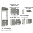 thumbnail image 5 of Cocina Integral Completa Modular Madesa Agata 290cm BG 05, 5 of 5