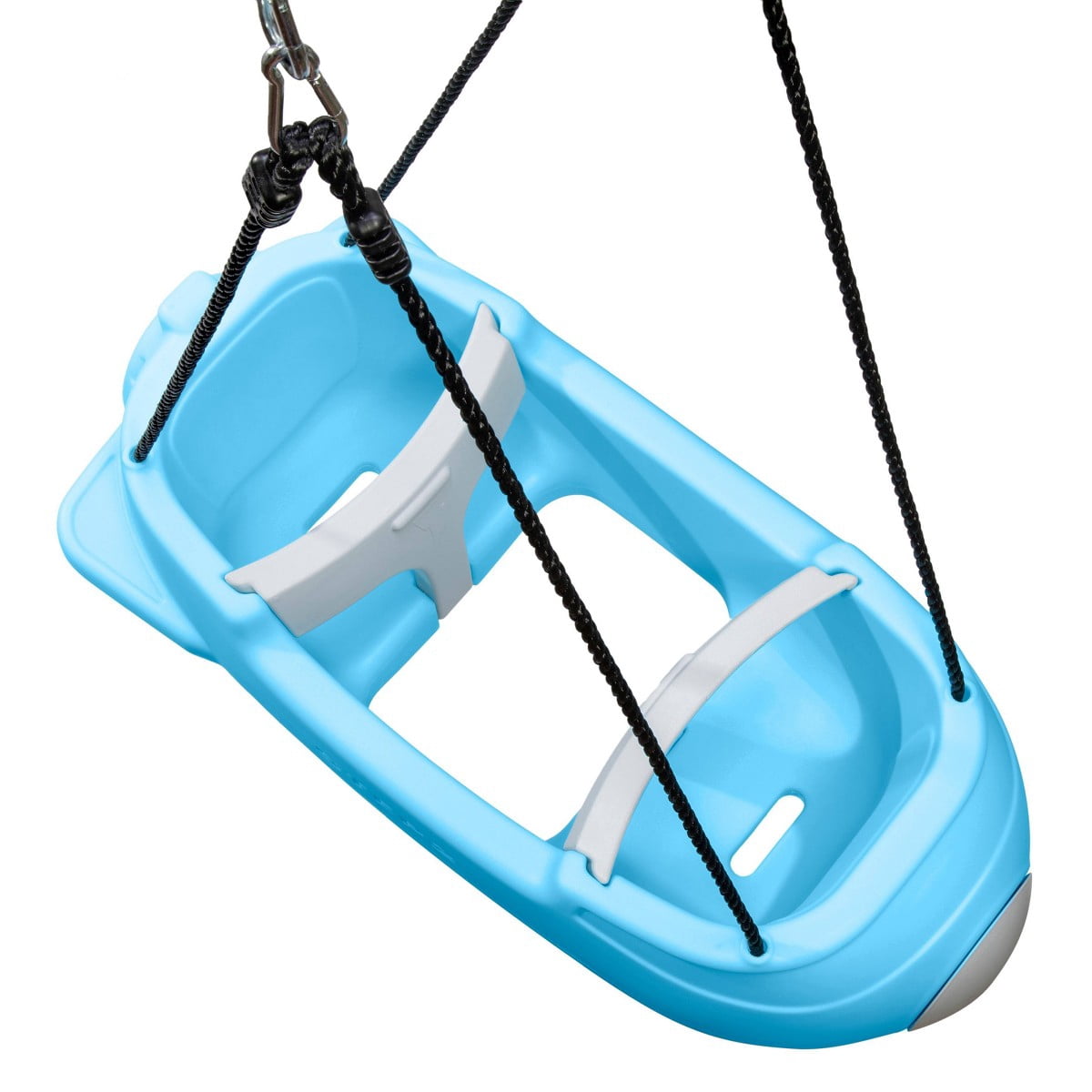 Rocket Swing for Two: Toddler & Baby Outdoor Double Swing