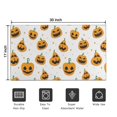 thumbnail image 5 of White Halloween Jack Door Rugs,Washable Non Slip Door Mats Indoor,Decorative Door Mats,Entry Mat Indoor for Entrance,Bedroom,Kitchen,Bathroom,17"x30", 5 of 6