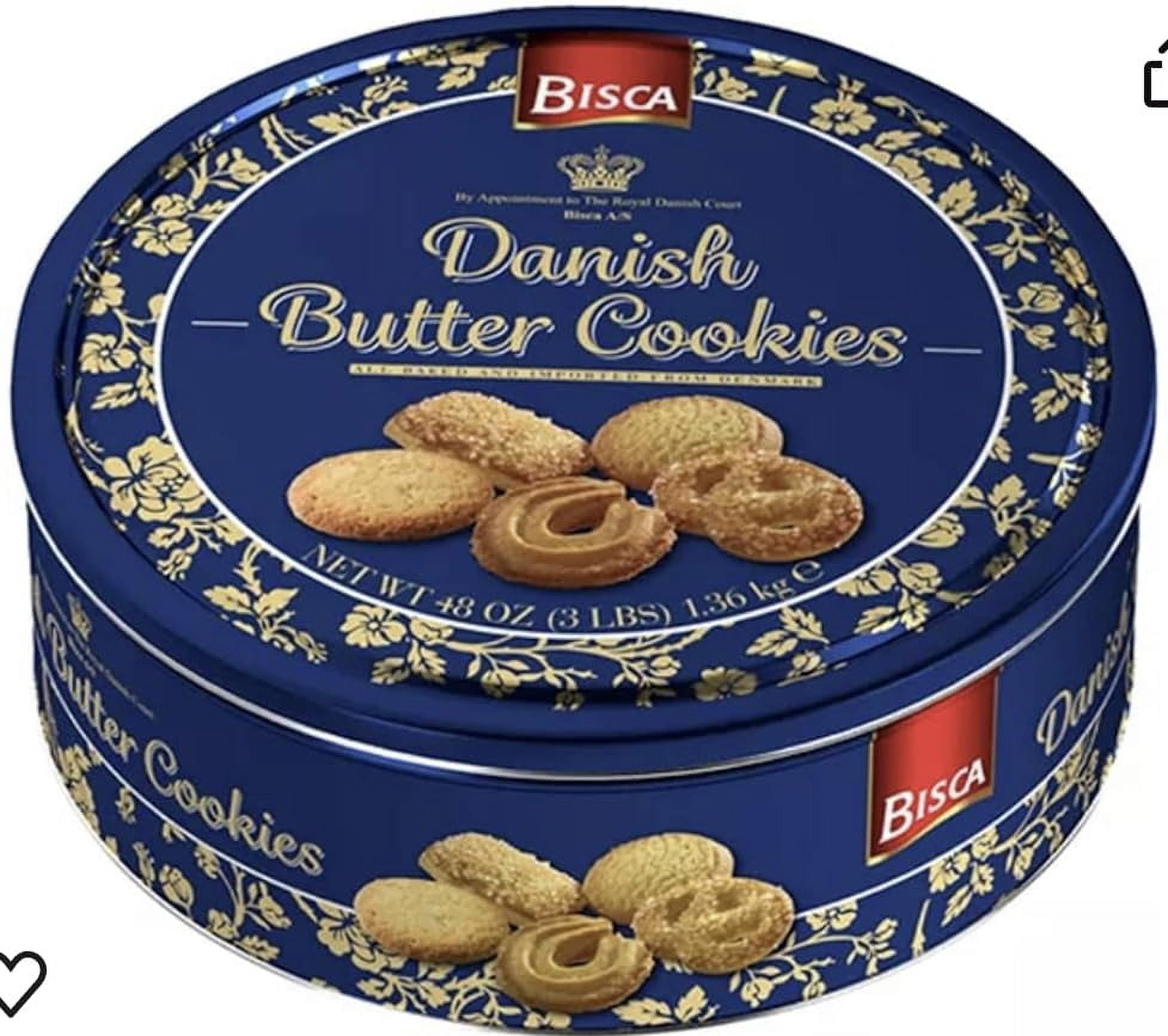 Bisca Danish Butter Cookies, 3 lb.