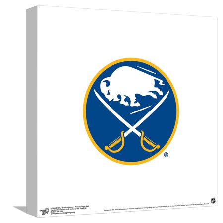 Gallery Pops NHL Buffalo Sabres – Primary Logo Mark Canvas Wall Art Unframed Version 12 x 12