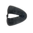 thumbnail image 2 of Snuggle Velvet Twist Memory Foam Travel Neck Pillow, 2 of 4