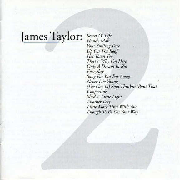 James Taylor - Greatest Hits, Vol. 2 - Music & Performance - CD
