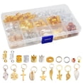thumbnail image 4 of 238pcs Dreadlocks Rings Hair Braids Bead Hair Extension Ring Dreadlocks Accessory, 4 of 8
