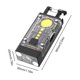 thumbnail image 5 of Linterna LED COB 500LM Solar Tipo-C USB Recargable 500mAh IPX4 Impermeable, 5 of 5