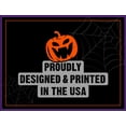 thumbnail image 6 of Tstars Womens Halloween Party Shirt Floss Dance Pumpkin Skeleton Spooky Trick or Treat Day of the Dead Gifts for Her 3-4 Women Sleeve Baseball Jersey Shirt, 6 of 7