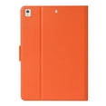 thumbnail image 3 of iPad 7th Generation Case, iPad 10.2 Case, Dteck Slim PU Leather Magnetic Flip Case Buitl-in Card Slots Auto Wake Sleep Cover For iPad 7th Generation 10.2 inch, Orange, 3 of 8