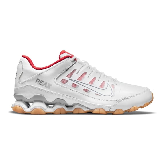 Nike Reax 8 TR Men's Cross Training Shoes Color: White Gray Red Size: 10.5