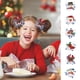 thumbnail image 2 of Clip de pelo de oreja de alce de Navidad Kawaii para mujeres y niñas, horquilla de muñeco de nieve de Papá Noel, pasadores de fiesta de Navidad, sombreros para niños, 1 piezas, 2 of 4