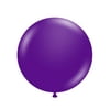 Tuf-Tex 17" Plum Purple Latex Balloons (50 Ct)