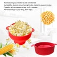 thumbnail image 5 of Microwave Popcorn Popper, Space-Saving Collapsible Silicone Bowl with Internal Kernel Guide, Dishwasher Safe, Healthy Oil-Free Popcorn, Customizable, 5 of 5