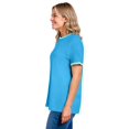 thumbnail image 6 of Woman Within Plus Size Contrast Tee 2-Pack, 6 of 6
