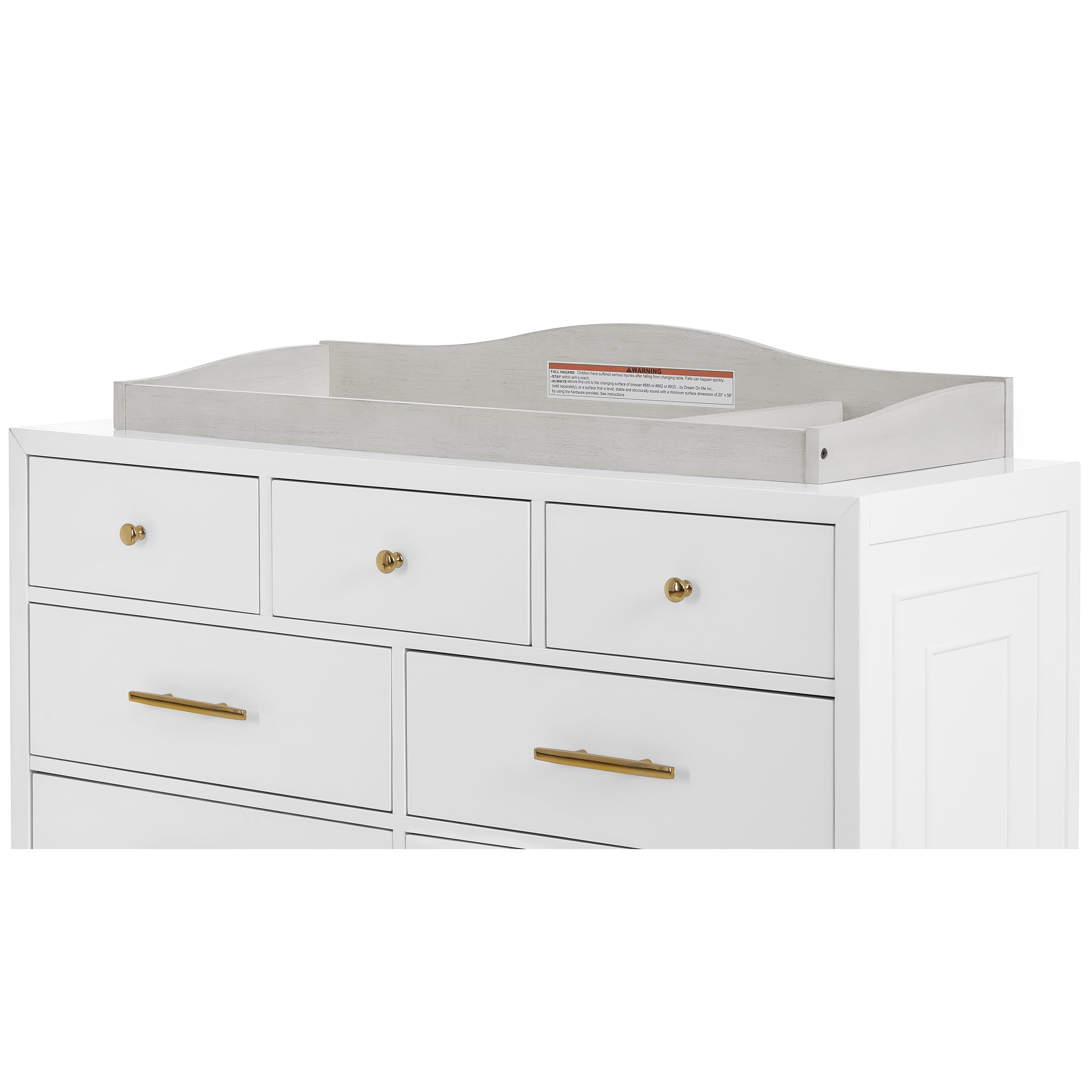 Evolur changing clearance table