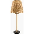 thumbnail image 3 of Livabliss Table Lamps, 33" Rolla Traditional Bedside Nightstand Table Lamp for Bedroom Living Room Office, Black, Brown Body with Brown Shade (33"H x 13"W x 13"D), 3 of 3