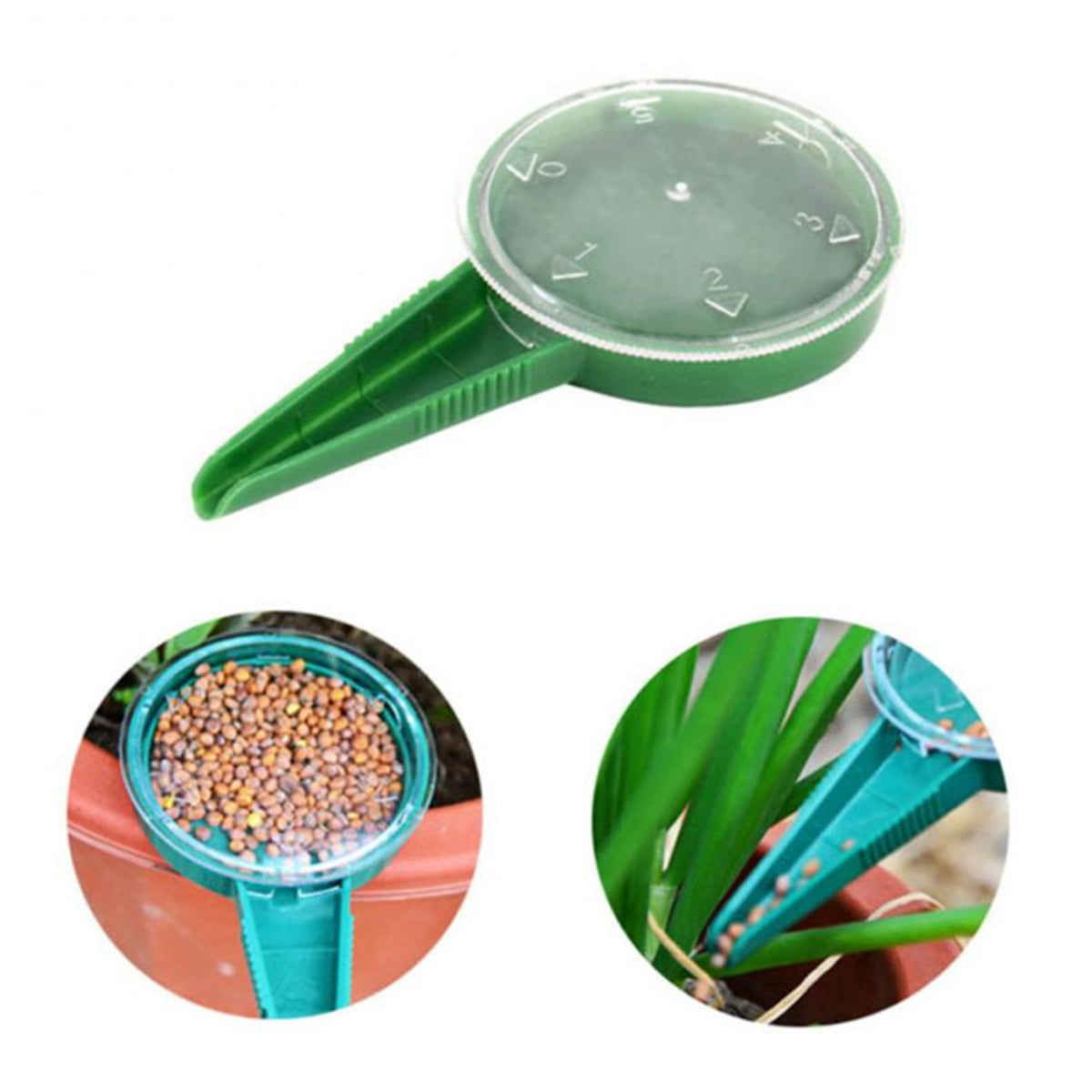 Reinly Gardening Tool Seed Dispenser Plant Flower Seeds Sower Dial Adjustable Portable New