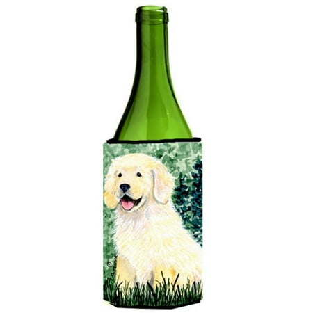 

Golden Retriever Wine bottle sleeve Hugger - 24 Oz.