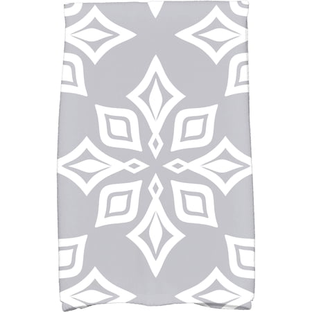 Simply Daisy 18 x 30 Beach Star Geometric Print Kitchen Towel