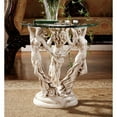 thumbnail image 1 of Design Toscano le Verre Muses Grec Surmonté Table d'Appoint, 20 Pouces, Pierre Antique, 1 of 5