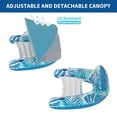 thumbnail image 3 of Silla hinchable Pool Float Grand XL con toldo para adultos, 3 of 9
