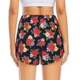 thumbnail image 4 of Haiem Red Rose Flower Women's 2 in 1 Running Shorts - Lightweight Athletic Workout Gym Yoga Breathable Sports Shorts Liner with Phone Pockets-XX-Large, 4 of 9