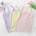 thumbnail image 7 of KAUOD Girls Camisole Tank Tops Solid Spaghetti Strap Sleeveless Undershirts Dance Basic Summer Tops Athletic Shirts, 7 of 7