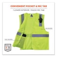 thumbnail image 4 of GloWear 8210HL-S Single Size Class 2 Economy Mesh Vest, Polyester, 2X-Large, Lime, Ships in 1-3 Business Days | Bundle of 2 Each, 4 of 8