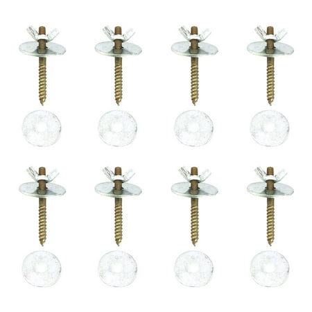 

8 Sets of Screws and Nuts for Bird Stand Bird Cage Perch Screws Bird Perch Fixing Accessories