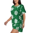 thumbnail image 2 of Xecao Snowflake print Swimsuit for women, Summer-ready, sporty style.Quick-dry fabric. Many sizes & colors., 2 of 9
