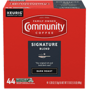 Community Coffee Signature Blend Pods for Keurig K-cups 44 Count