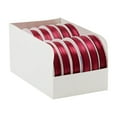 thumbnail image 4 of Offray Ribbon, Wine Red Narrow Double Faced Satin Polyester Ribbon Size and Style Will Vary, 4 of 9